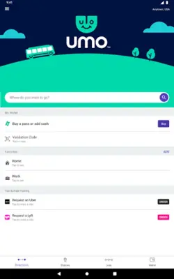 Umo Mobility android App screenshot 2